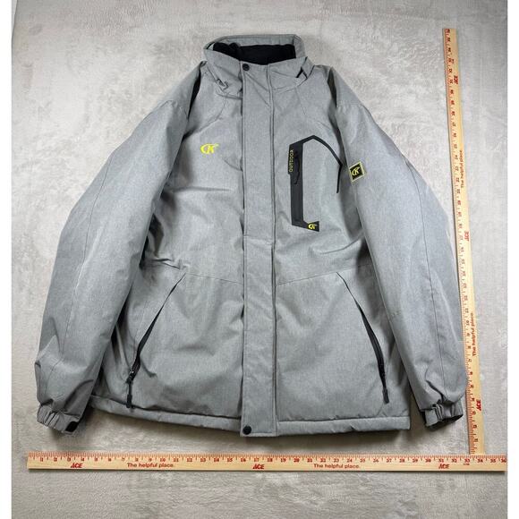 Ck Other - Ck Latest Vogue Weathergear Outdoor Jacket Size L Waterproof Fur Warm Interior